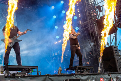 Amon Amarth @ Rock Am Ring 2019, picture 37, photographed by Edwin Houdevelt - FrontView Magazine