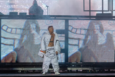 Die Antwoord @ Rock Am Ring 2019, foto 6, foto's door Edwin Houdevelt - FrontView Magazine