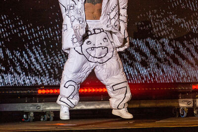 Die Antwoord @ Rock Am Ring 2019, foto 10, foto's door Edwin Houdevelt - FrontView Magazine