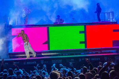 Die Antwoord @ Rock Am Ring 2019, foto 36, foto's door Edwin Houdevelt - FrontView Magazine