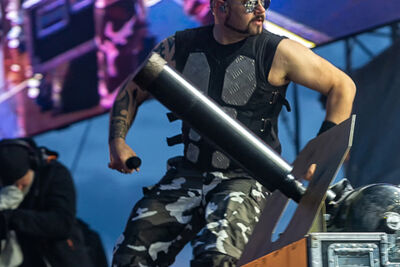Sabaton @ Rock Am Ring 2019, foto 3, foto's door Edwin Houdevelt - FrontView Magazine
