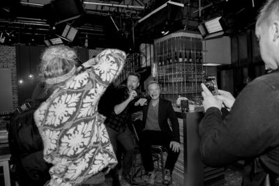 Acteurs van Buren op bezoek bij Thuis @ Studio's in Leuven, foto 20, foto's door Bart Baevegems - FrontView Magazine