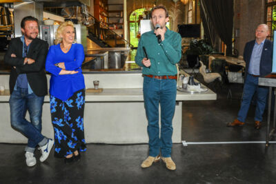 Persvoorstelling Chez Nonkel Jef @ Ga Nord, picture 1, photographed by Peter Minnebo - FrontView Magazine