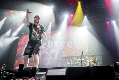 Hatebreed @ Jera On Air, foto 1, foto's door Erwin Evrard - FrontView Magazine
