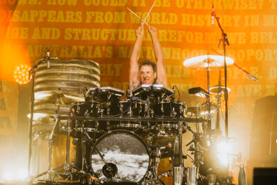 Midnight Oil @ Rock Zottegem, picture 8, photographed by Dorien Goetschalckx - FrontView Magazine