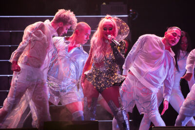 Christina Aguilera The X Tour @ Sportpaleis, picture 11, photographed by Marc Verdonck - FrontView Magazine