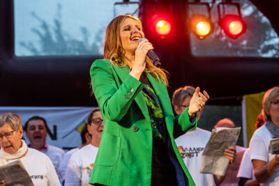 Isabelle A @ Vlaanderen Zingt Wuustwezel, picture 1, photographed by Dimitri Vanlommel - FrontView Magazine