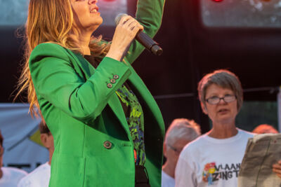 Isabelle A @ Vlaanderen Zingt Wuustwezel, picture 3, photographed by Dimitri Vanlommel - FrontView Magazine