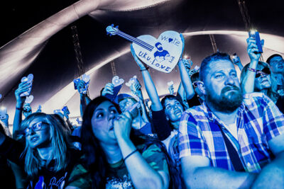 Walk Off The Earth @ Rock Zottegem, picture 5, photographed by Dorien Goetschalckx - FrontView Magazine
