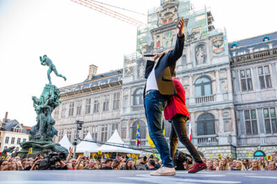 11-juli viering @ Grote Markt Antwerpen, picture 60, photographed by Dimitri Vanlommel - FrontView Magazine