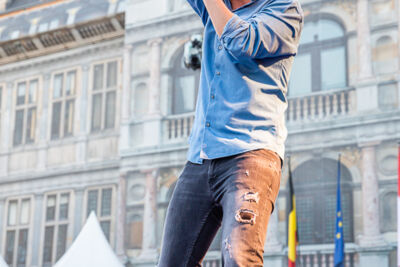11-juli viering @ Grote Markt Antwerpen, picture 76, photographed by Dimitri Vanlommel - FrontView Magazine