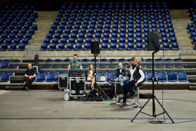 Dana Winner op "Het dak van de wereld Lotto Arena" @ Antwerpen, picture 4, photographed by Bart Baevegems - FrontView Magazine