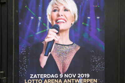 Dana Winner op "Het dak van de wereld Lotto Arena" @ Antwerpen, picture 14, photographed by Bart Baevegems - FrontView Magazine