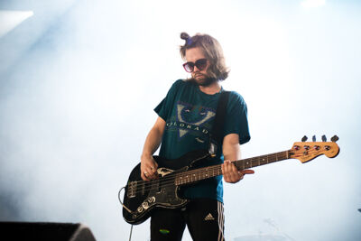 Fontaines D.C. @ Dour Festival 2019, picture 2, photographed by Magali Decamps - FrontView Magazine