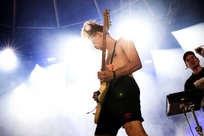 Fontaines D.C @ Dour Festival 2019, picture 4, photographed by Magali Decamps - FrontView Magazine