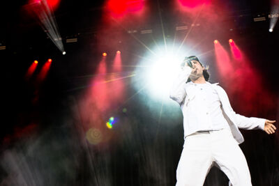 Orelsan @ Dour Festival 2019, picture 1, photographed by Magali Decamps - FrontView Magazine