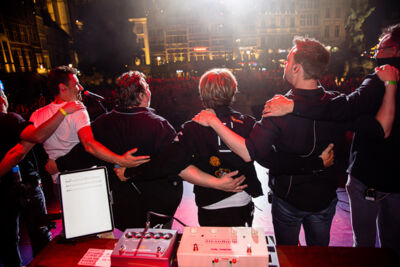 Vlaanderen Boven Band @ Vlaanderen Feest - Antwerpen, foto 49, foto's door Dimitri Vanlommel - FrontView Magazine