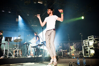 Glauque @ Dour Festival 2019, picture 1, photographed by Magali Decamps - FrontView Magazine