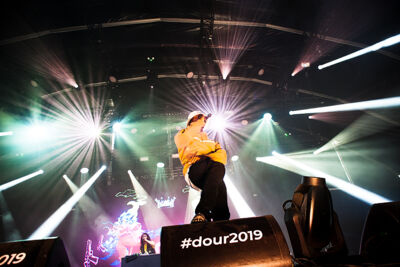 Octavian @ Dour Festival 2019, picture 5, photographed by Magali Decamps - FrontView Magazine