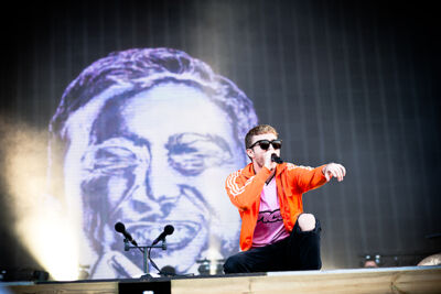 Vald @ Dour Festival 2019, picture 3, photographed by Magali Decamps - FrontView Magazine