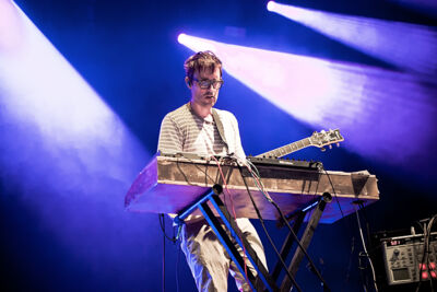 Battles @ Dour Festival 2019, picture 2, photographed by Magali Decamps - FrontView Magazine