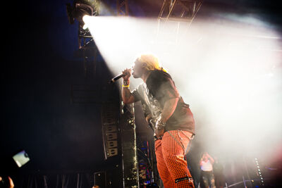 BLVC SVND @ Dour Festival 2019, picture 8, photographed by Magali Decamps - FrontView Magazine
