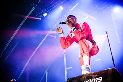 Duckwrth @ Dour Festival 2019, picture 1, photographed by Magali Decamps - FrontView Magazine