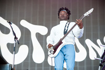 Metronomy @ Dour Festival 2019, picture 3, photographed by Magali Decamps - FrontView Magazine