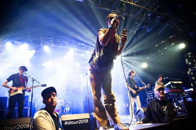 Fat White Family @ Dour Festival 2019, picture 3, photographed by Magali Decamps - FrontView Magazine