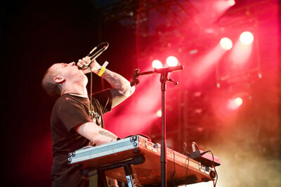 The Body & Full Of Hell @ Dour Festival 2019, picture 2, photographed by Magali Decamps - FrontView Magazine