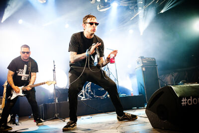 Viagra Boys @ Dour Festival 2019, picture 4, photographed by Magali Decamps - FrontView Magazine