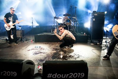 Viagra Boys @ Dour Festival 2019, picture 10, photographed by Magali Decamps - FrontView Magazine