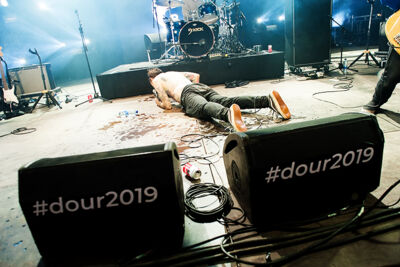 Viagra Boys @ Dour Festival 2019, picture 14, photographed by Magali Decamps - FrontView Magazine