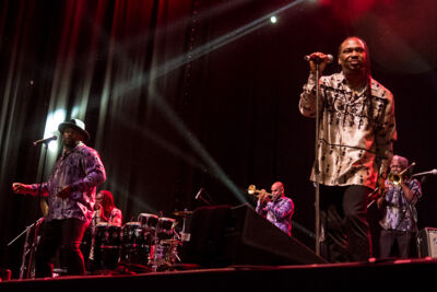 Al McKay's Earth Wind & Fire Expierence @ Bospop, foto 1, foto's door Erwin Evrard - FrontView Magazine