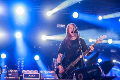 Airbourne @ dynamo metalfest, foto 4, foto's door Gert Daemen - FrontView Magazine