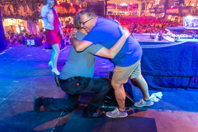 DJ Daddy Cool @ Sint-Baafsplein (Gentse Feesten), picture 30, photographed by Dimitri Vanlommel - FrontView Magazine