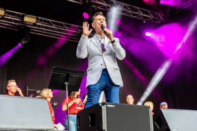 Koen Crucke @ Vlaanderen Zingt - Gentse Feesten, picture 11, photographed by Dimitri Vanlommel - FrontView Magazine