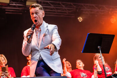 Koen Crucke @ Vlaanderen Zingt - Gentse Feesten, picture 30, photographed by Dimitri Vanlommel - FrontView Magazine