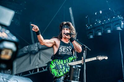 Steel Panther @ Dynamo Metalfest, foto 7, foto's door Gert Daemen - FrontView Magazine