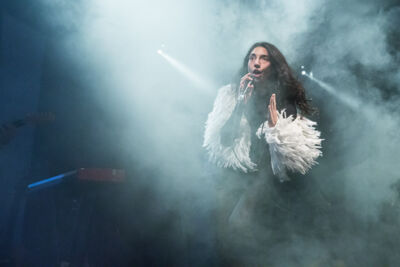 Intergalactic Lovers @ Linkerwoofer 2019, picture 10, photographed by Marc Verdonck - FrontView Magazine