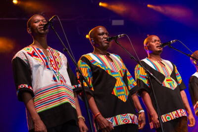 Ladysmith Black Mambazo @ Dranouter, picture 6, photographed by Chris Lippens - FrontView Magazine