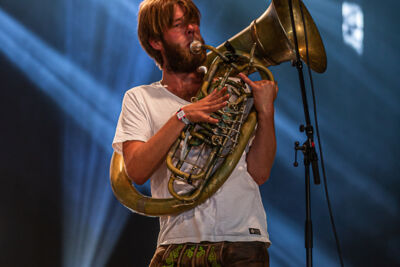 LaBrassBanda @ Dranouter, picture 3, photographed by Chris Lippens - FrontView Magazine