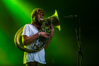 LaBrassBanda @ Dranouter, picture 9, photographed by Chris Lippens - FrontView Magazine