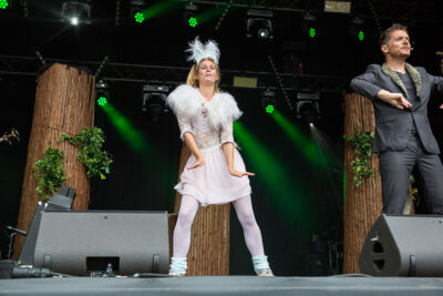 Meneer beer en de woeste wolven @ Linkerwoofer 2019, picture 9, photographed by Marc Verdonck - FrontView Magazine