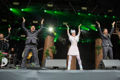 Meneer beer en de woeste wolven @ Linkerwoofer 2019, picture 11, photographed by Marc Verdonck - FrontView Magazine