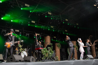 Meneer beer en de woeste wolven @ Linkerwoofer 2019, picture 16, photographed by Marc Verdonck - FrontView Magazine