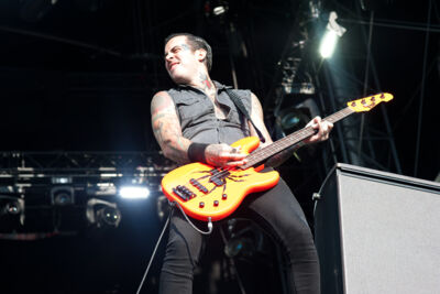 Marky Ramone's Blitzkrieg @ Lokerse Feesten, picture 2, photographed by Magali Decamps - FrontView Magazine