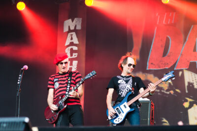 The Damned @ Lokerse Feesten, foto 3, foto's door Magali Decamps - FrontView Magazine