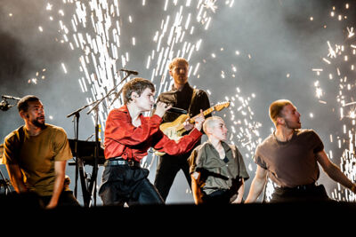 Christine and the Queens @ Lokerse Feesten, picture 2, photographed by Gert Daemen - FrontView Magazine