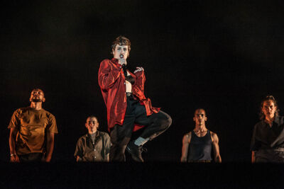Christine and the Queens @ Lokerse Feesten, picture 7, photographed by Gert Daemen - FrontView Magazine